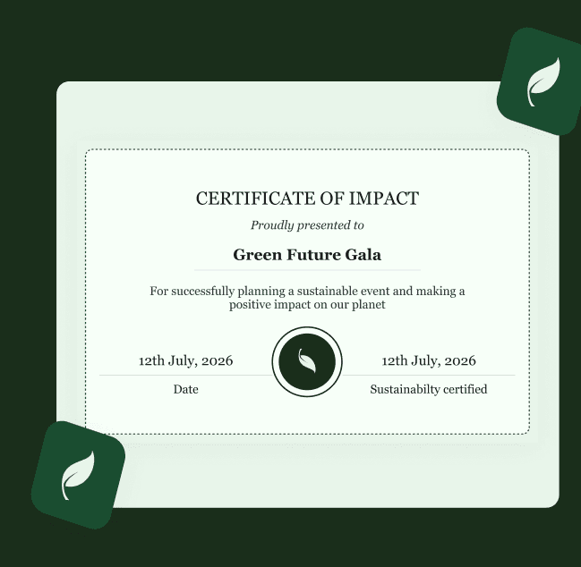Receive your certificate